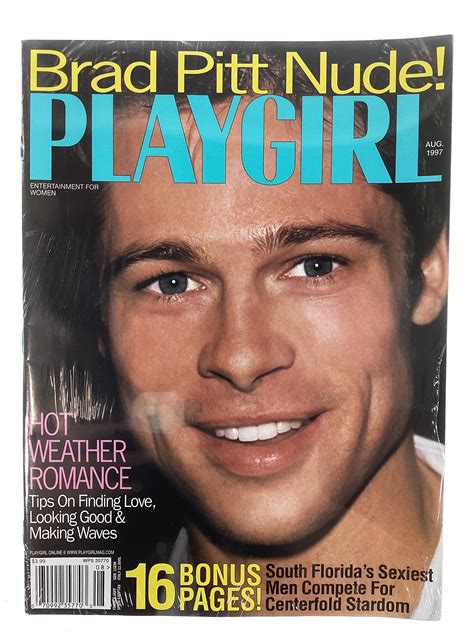 brad pitt nude leak|Brad Pitt Sues Playgirl Over Nude Photographs